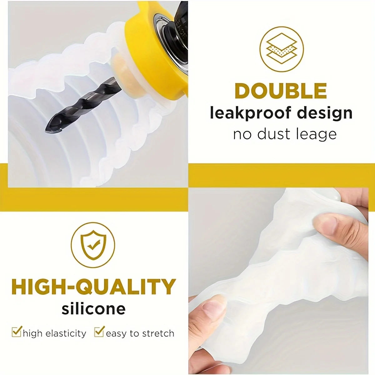 DustShield Pro – perfuração limpa, sem poeira