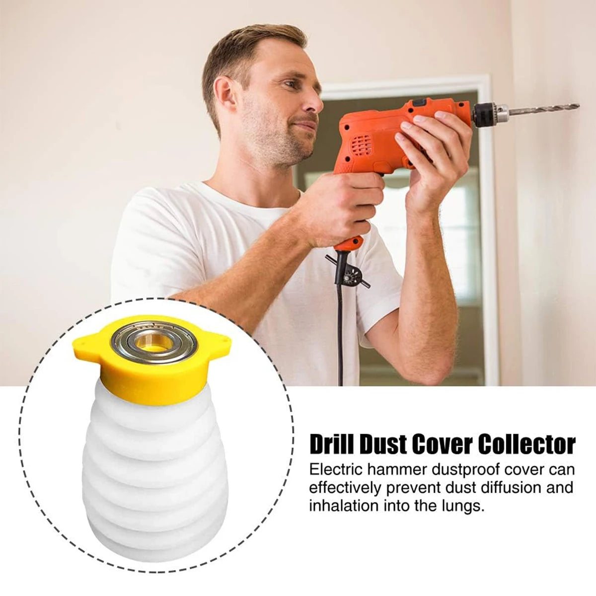 DustShield Pro – perfuração limpa, sem poeira